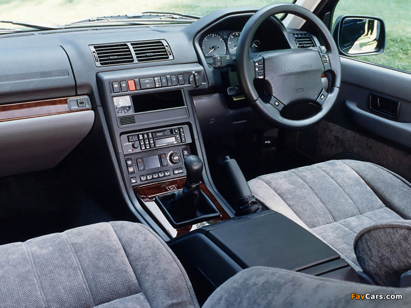 Photos of Range Rover UK-spec 1994–2002 (800 x 600)