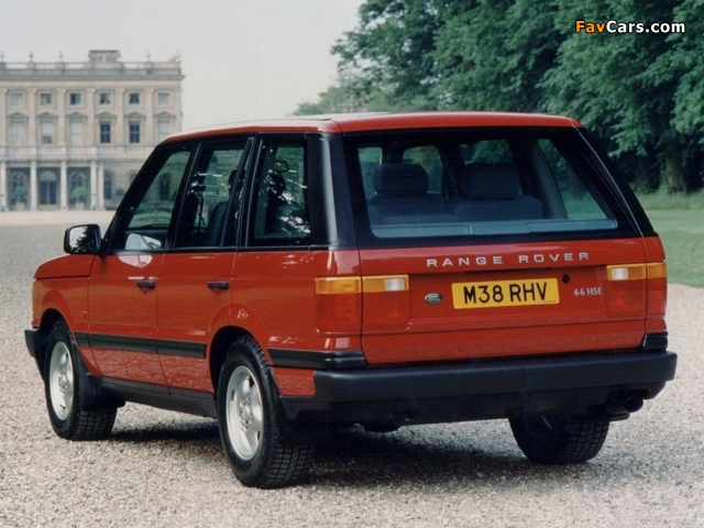 Photos of Range Rover UK-spec 1994–2002 (640 x 480)