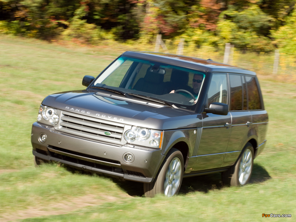 Photos of Range Rover HSE US-spec (L322) 2005–09 (1024 x 768)