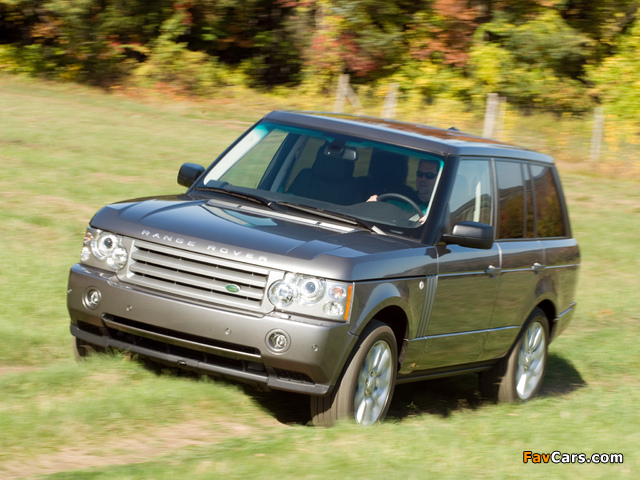Photos of Range Rover HSE US-spec (L322) 2005–09 (640 x 480)