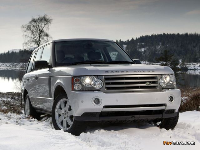 Photos of Range Rover Vogue UK-spec (L322) 2005–09 (640 x 480)