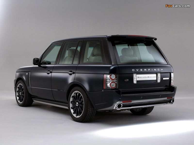Photos of Overfinch Range Rover Holland & Holland (L322) 2009 (800 x 600)