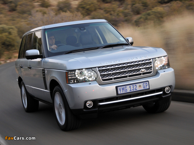 Photos of Range Rover Supercharged ZA-spec (L322) 2009–12 (640 x 480)