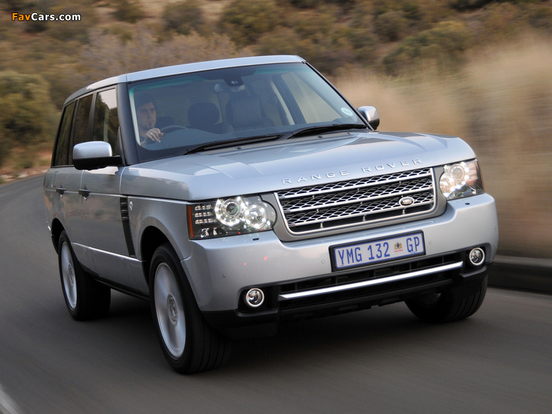 Photos of Range Rover Supercharged ZA-spec (L322) 2009–12 (800 x 600)