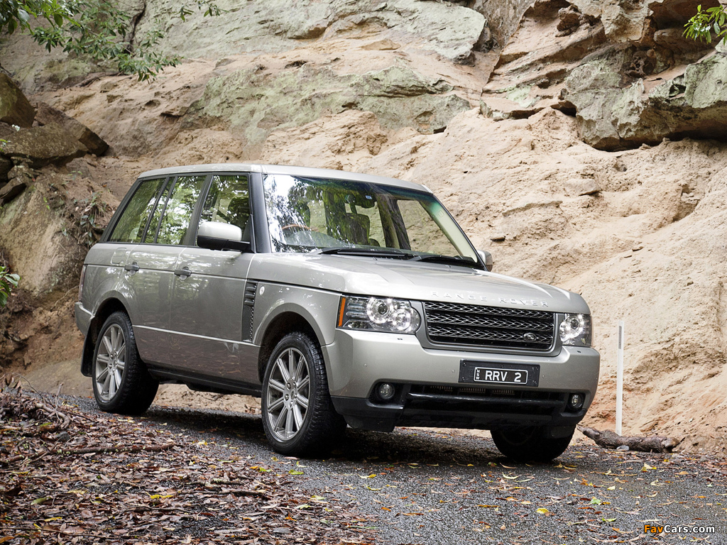 Photos of Range Rover Vogue TDV8 AU-spec (L322) 2009–12 (1024 x 768)