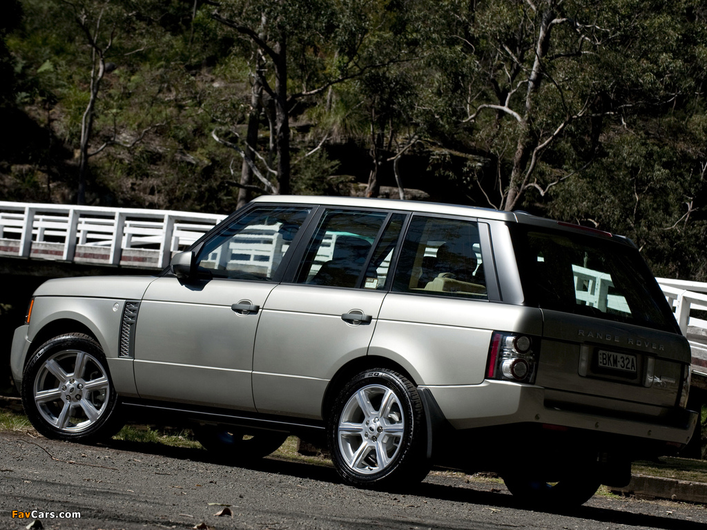 Photos of Range Rover Supercharged AU-spec (L322) 2009–12 (1024 x 768)