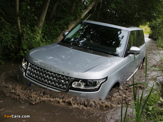 Photos of Range Rover Vogue TDV6 UK-spec (L405) 2012 (640 x 480)