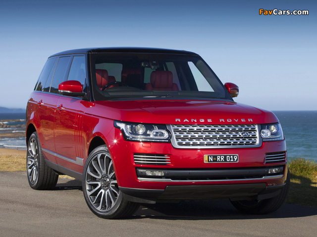 Photos of Range Rover Autobiography V8 AU-spec (L405) 2013 (640 x 480)