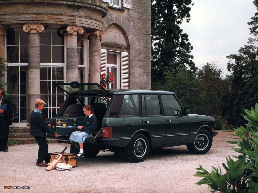 Pictures of Range Rover UK-spec 1986–96 (1024 x 768)