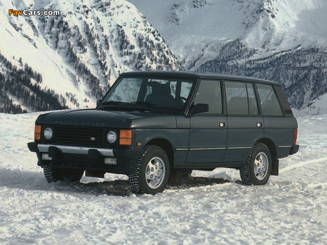 Pictures of Range Rover US-spec 1986–96 (640 x 480)