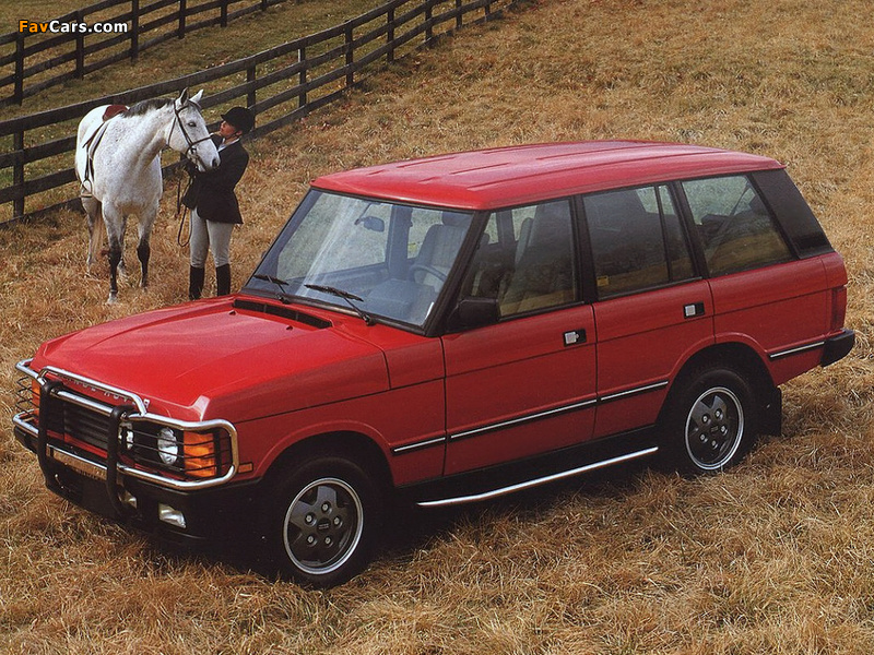 Pictures of Range Rover US-spec 1986–96 (800 x 600)
