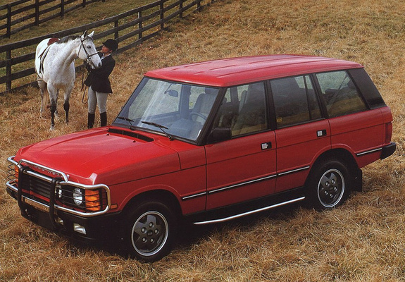 Pictures of Range Rover US-spec 1986–96