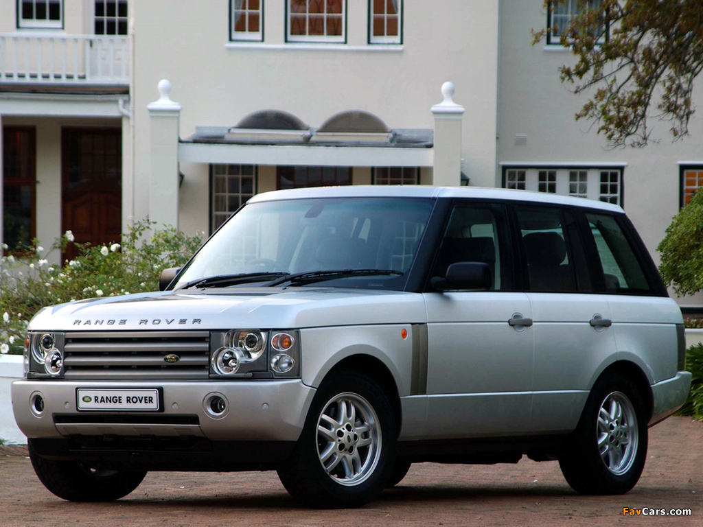 Pictures of Range Rover ZA-spec (L322) 2002–05 (1024 x 768)