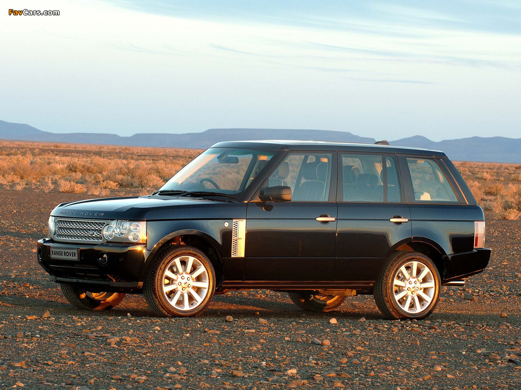 Pictures of Range Rover Supercharged ZA-spec (L322) 2005–09 (1024 x 768)