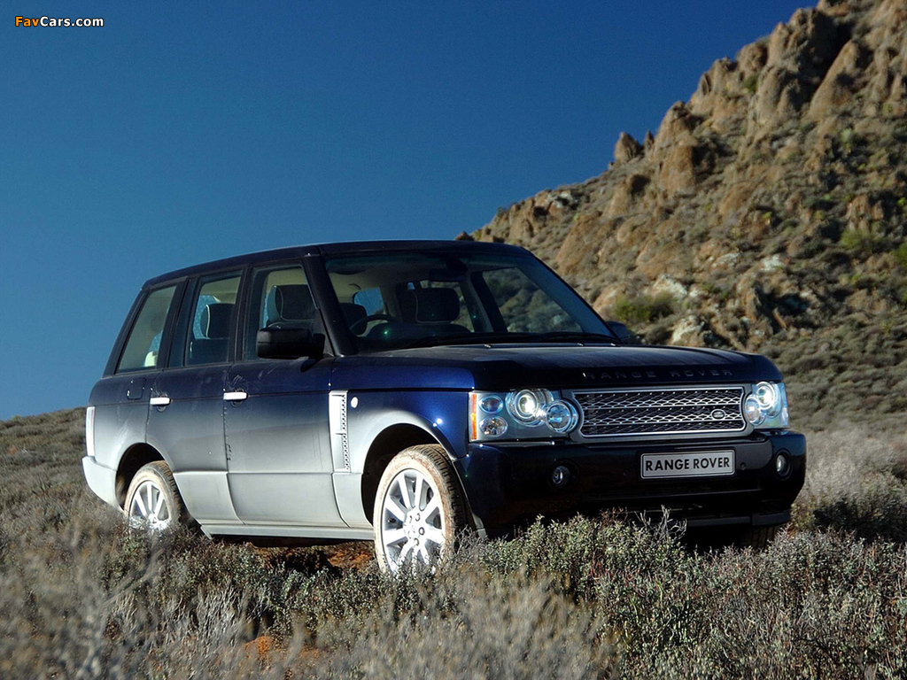 Pictures of Range Rover Supercharged ZA-spec (L322) 2005–09 (1024 x 768)