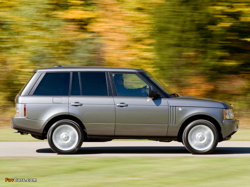 Pictures of Range Rover HSE US-spec (L322) 2005–09 (800 x 600)
