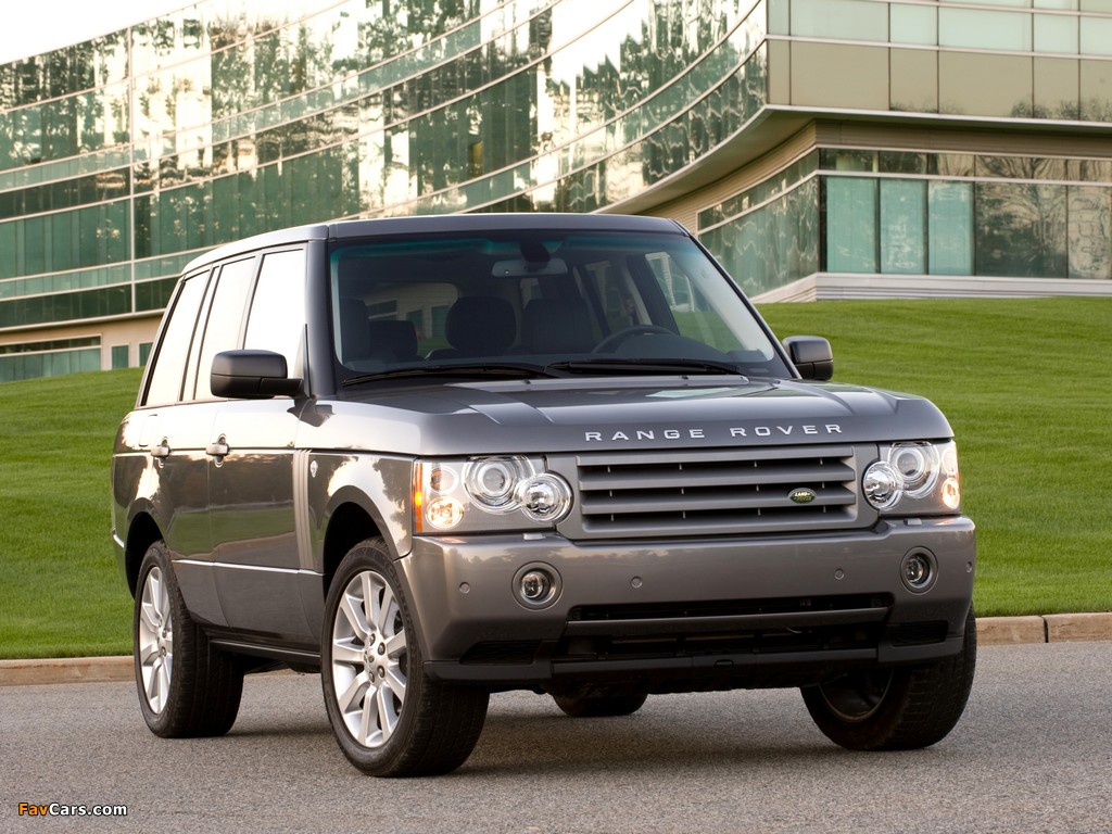 Pictures of Range Rover HSE US-spec (L322) 2005–09 (1024 x 768)