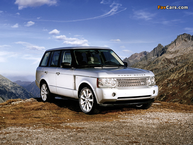 Pictures of Range Rover Supercharged 2005–09 (640 x 480)