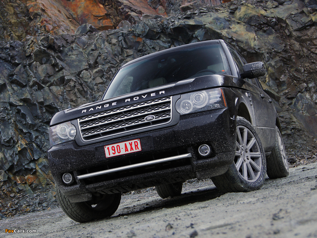 Pictures of Range Rover Supercharged (L322) 2009–12 (1024 x 768)
