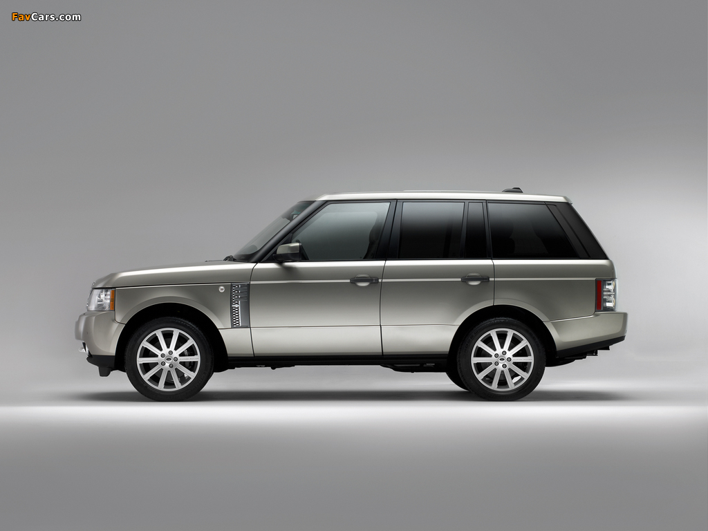 Pictures of Range Rover Supercharged (L322) 2009–12 (1024 x 768)
