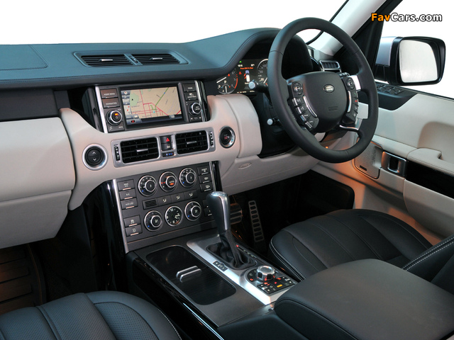 Pictures of Range Rover Supercharged ZA-spec (L322) 2009–12 (640 x 480)