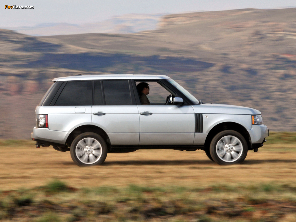 Pictures of Range Rover Vogue ZA-spec (L322) 2009–12 (1024 x 768)