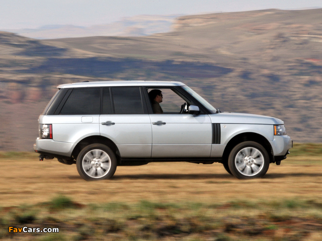 Pictures of Range Rover Vogue ZA-spec (L322) 2009–12 (640 x 480)