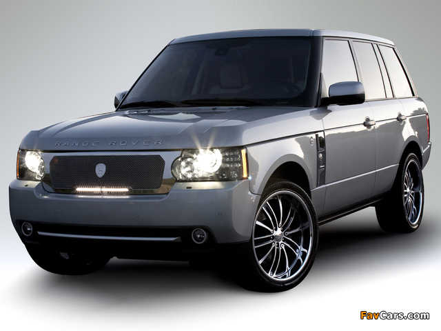 Pictures of STRUT Range Rover LED-Illuminated Grille Collection (L322) 2010–12 (640 x 480)