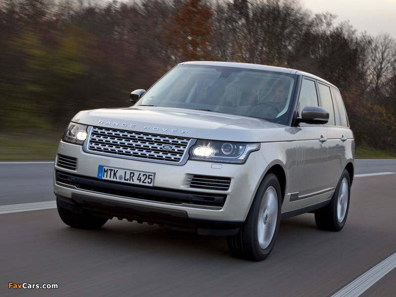 Pictures of Range Rover Vogue SDV8 (L405) 2012 (800 x 600)