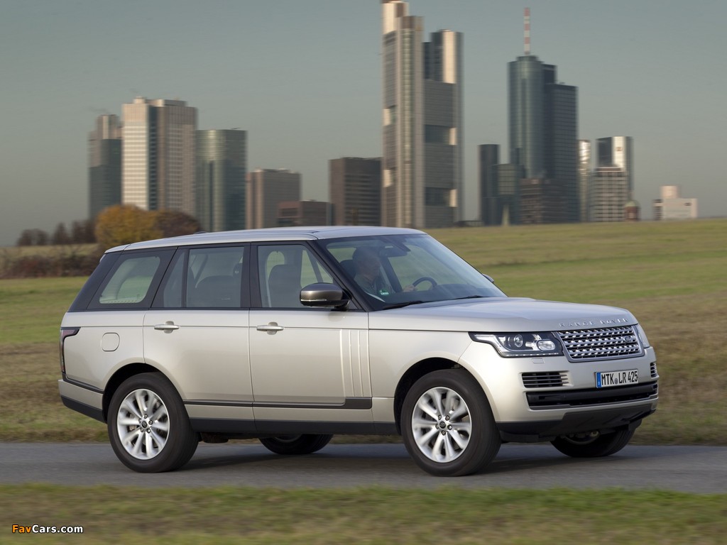 Pictures of Range Rover Vogue SDV8 (L405) 2012 (1024 x 768)