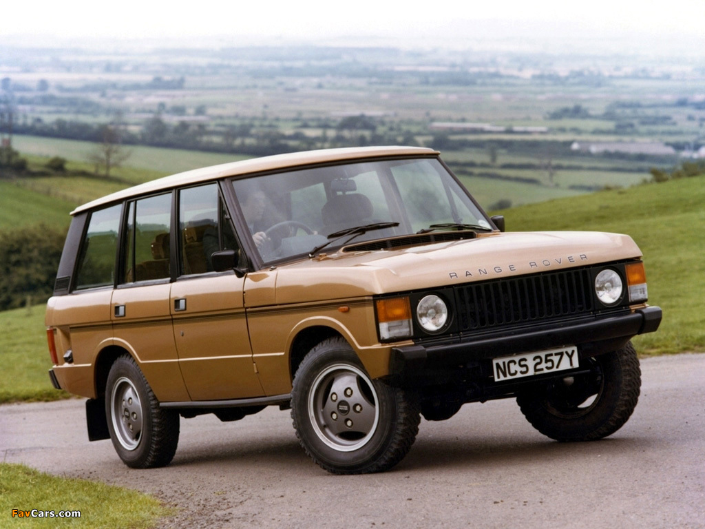 Pictures of Range Rover 5-door 1981–86 (1024 x 768)