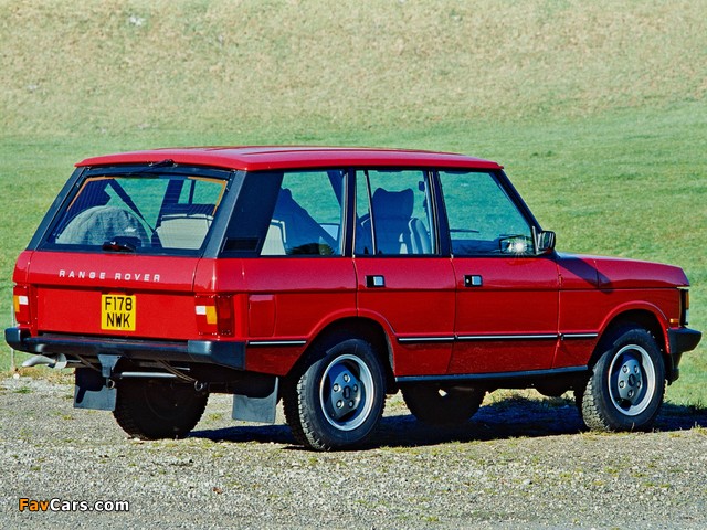 Range Rover EU-spec 1986–96 wallpapers (640 x 480)