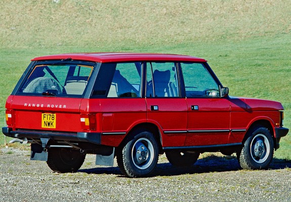 Range Rover EU-spec 1986–96 wallpapers