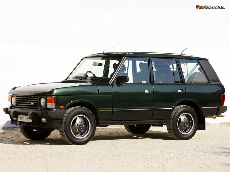 Range Rover UK-spec 1986–96 wallpapers (800 x 600)