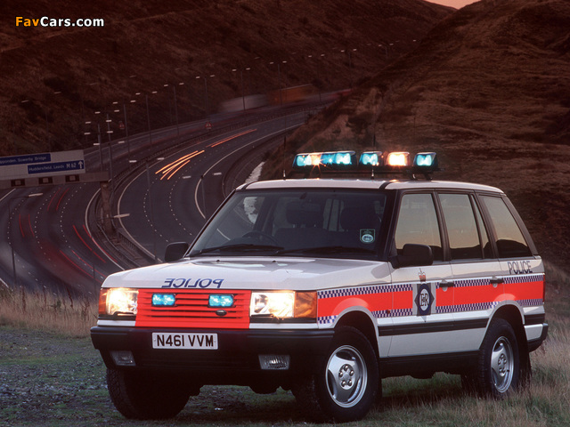 Range Rover Police (P38A) 1994–2002 wallpapers (640 x 480)
