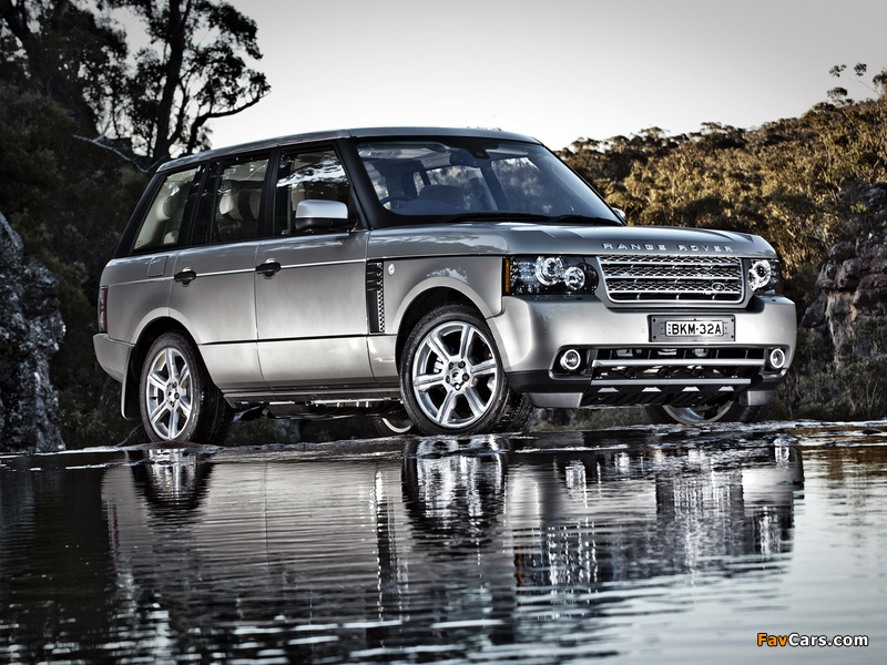 Range Rover Supercharged AU-spec (L322) 2009–12 wallpapers (800 x 600)