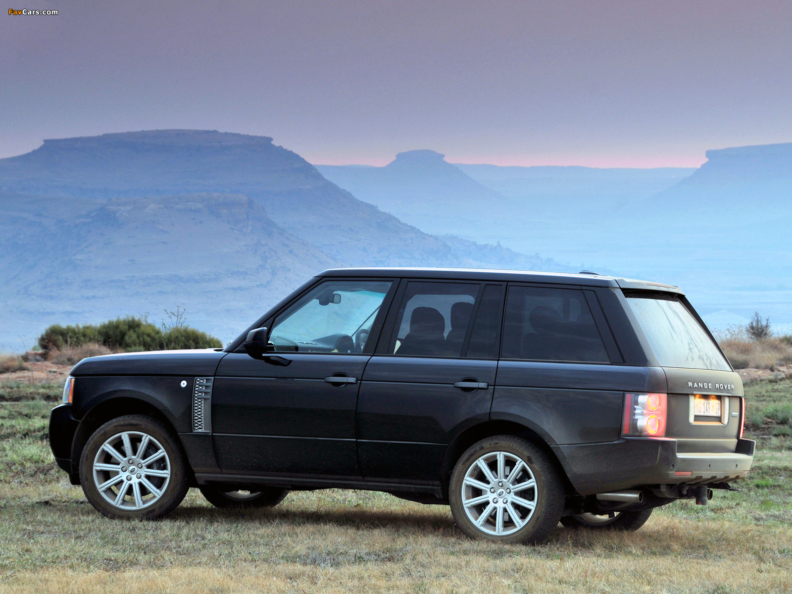Range Rover Supercharged ZA-spec (L322) 2009–12 wallpapers (1600 x 1200)