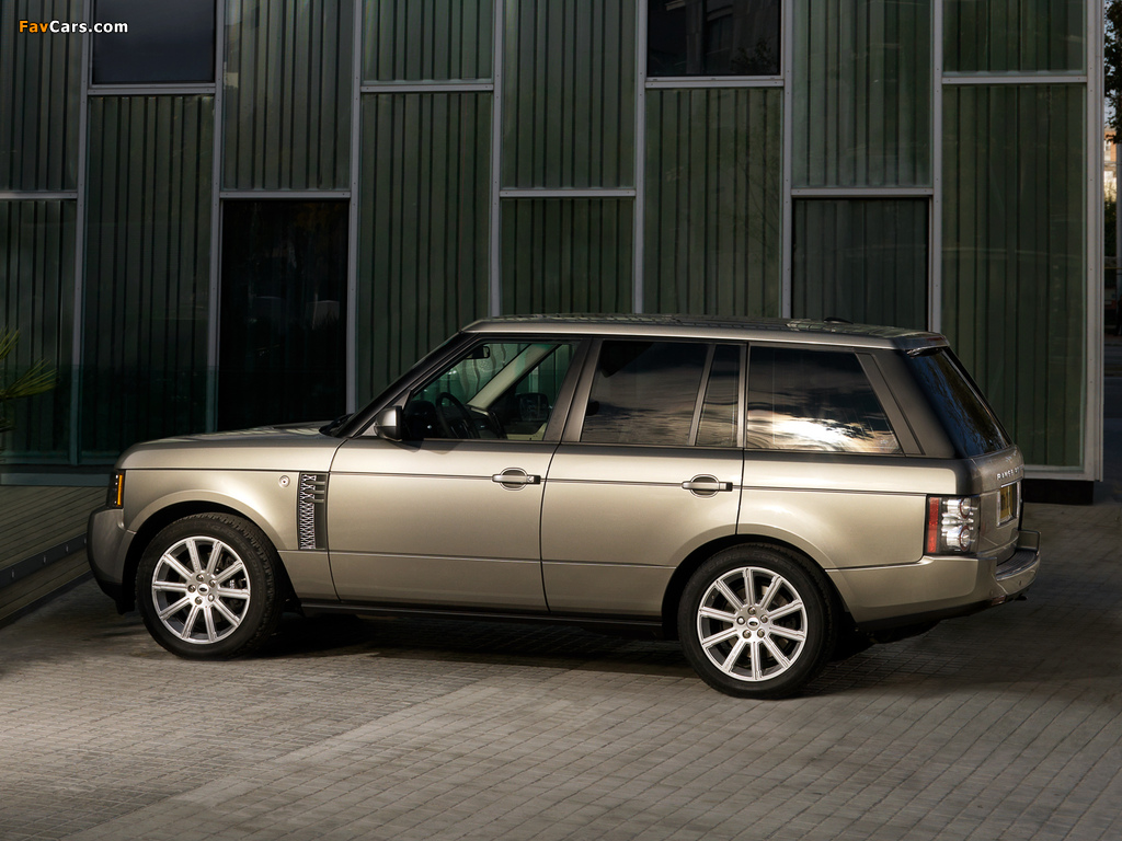 Range Rover Supercharged (L322) 2009–12 wallpapers (1024 x 768)