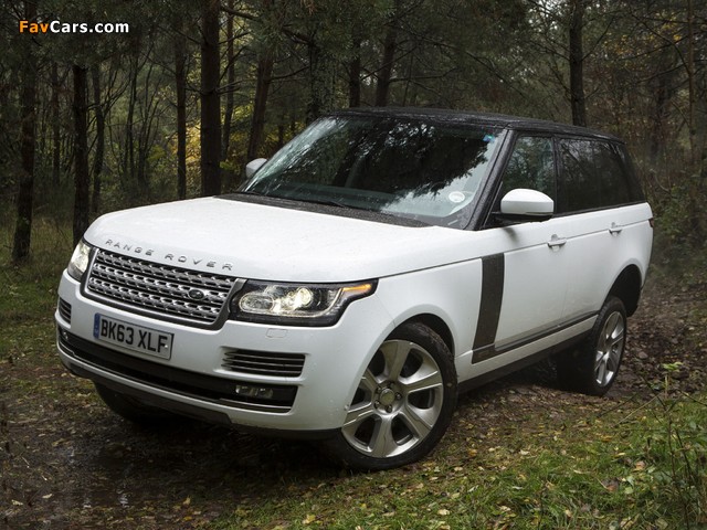 Range Rover Autobiography Hybrid (L405) 2014 wallpapers (640 x 480)