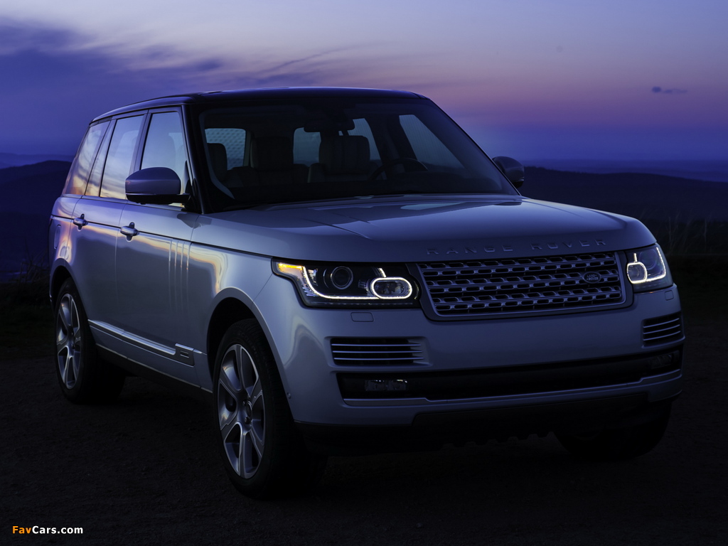 Range Rover Autobiography Hybrid (L405) 2014 wallpapers (1024 x 768)