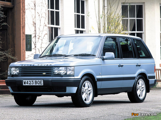 Range Rover UK-spec 1994–2002 wallpapers (640 x 480)