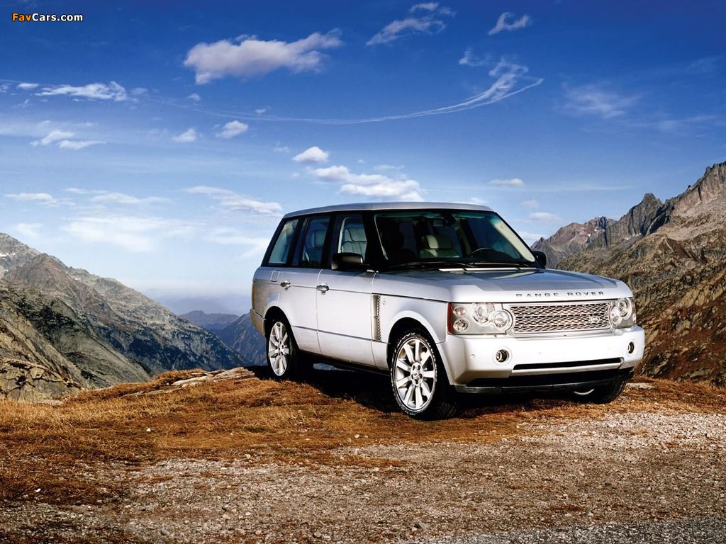 Range Rover Supercharged 2005–09 wallpapers (1024 x 768)