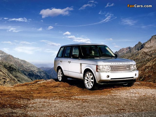 Range Rover Supercharged 2005–09 wallpapers (640 x 480)