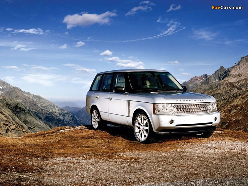 Range Rover Supercharged 2005–09 wallpapers (800 x 600)