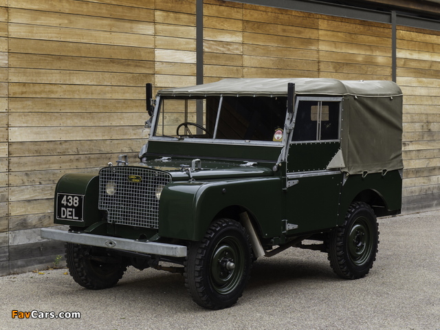 Land Rover Series I 80 Soft Top 1948–54 pictures (640 x 480)