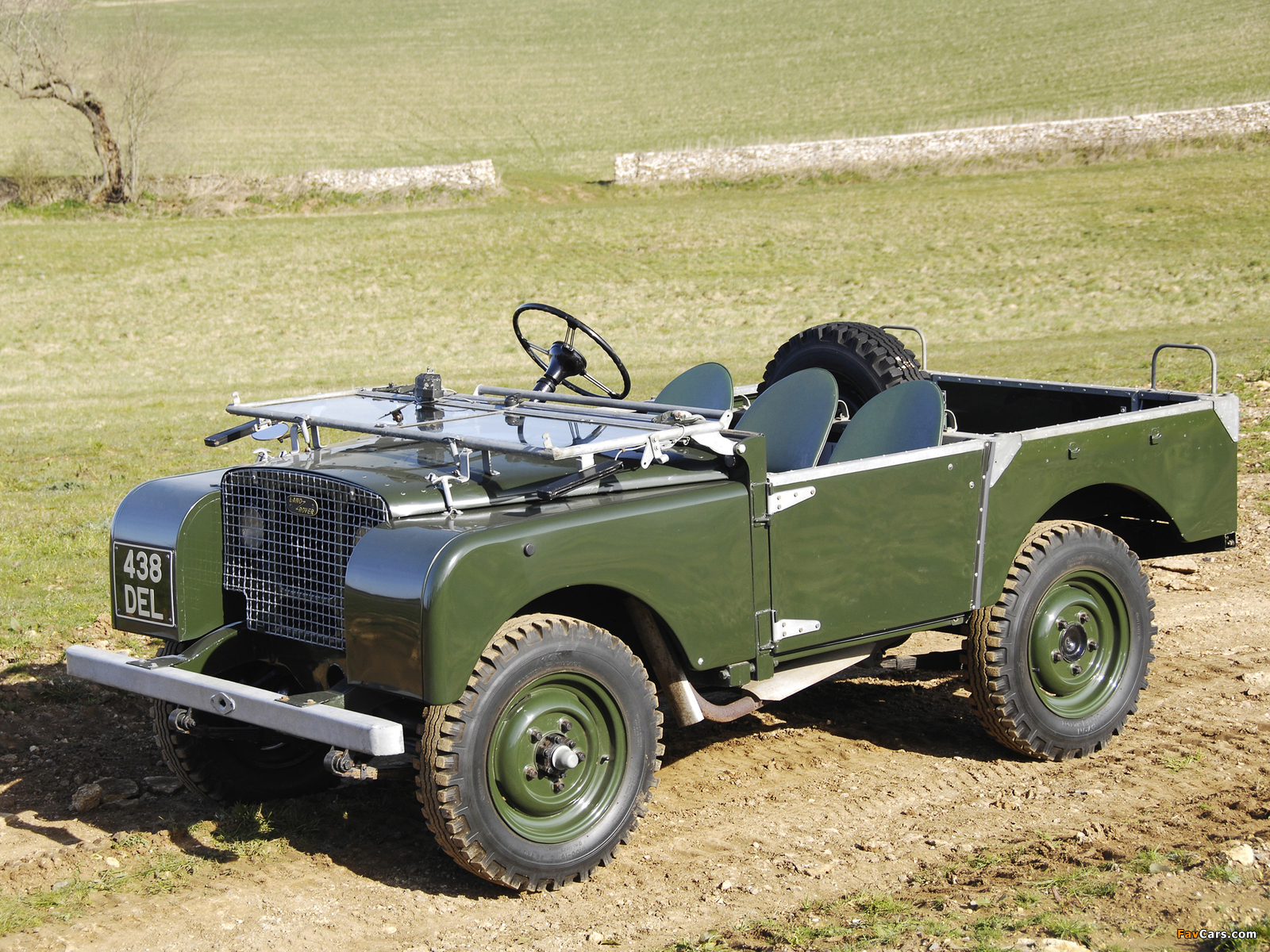 Land Rover Series I 80 Soft Top 1948–54 wallpapers (1600 x 1200)