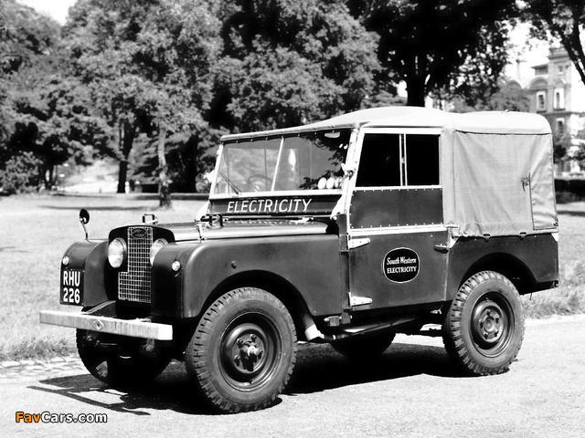 Land Rover Series I 86 Soft Top 1954–57 pictures (640 x 480)