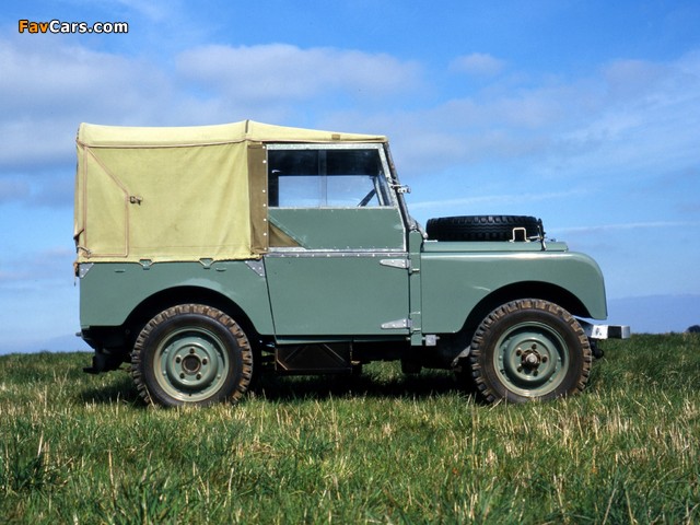 Land Rover Series I 80 Soft Top 1948–54 images (640 x 480)