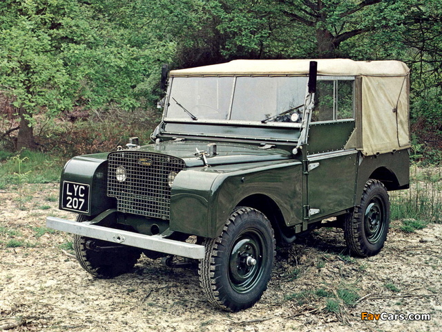 Land Rover Series I 80 Soft Top 1948–54 photos (640 x 480)