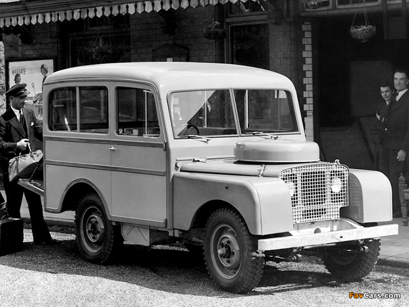 Photos of Land Rover Series I 80 Tickford Station Wagon 1948–54 (800 x 600)